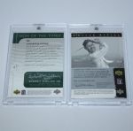 Lot of 5 Byron Nelson Signed Golf Cards JSA COA