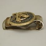 2001 Southern Hills 100% Sterling Silver and Yellow Gold Money Clip #29/100