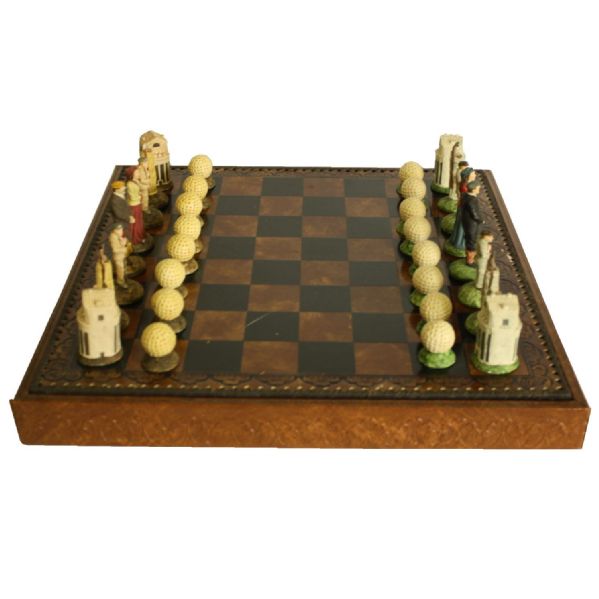 1920s Themed Balfour and Bentley 1st Ltd Ed Golf Chess Set 056/900