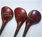 Tommy Bolt Signed Golf Bag with Clubs, Signed Putter, and Signed Wood JSA COA