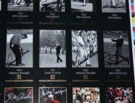 Multi-Signed Uncut Sheet of GSV Cards -  PICARD Signed! JSA COA
