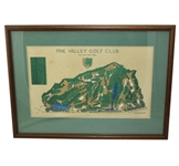 Undated Framed Print of Pine Valley Golf Club