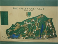 Undated Framed Print of Pine Valley Golf Club