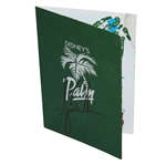 Tiger Woods Signed Disneys Palm Scorecard JSA COA
