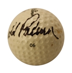 Arnold Palmer Signed 'Arnold Palmer' Logo Golf Ball JSA COA