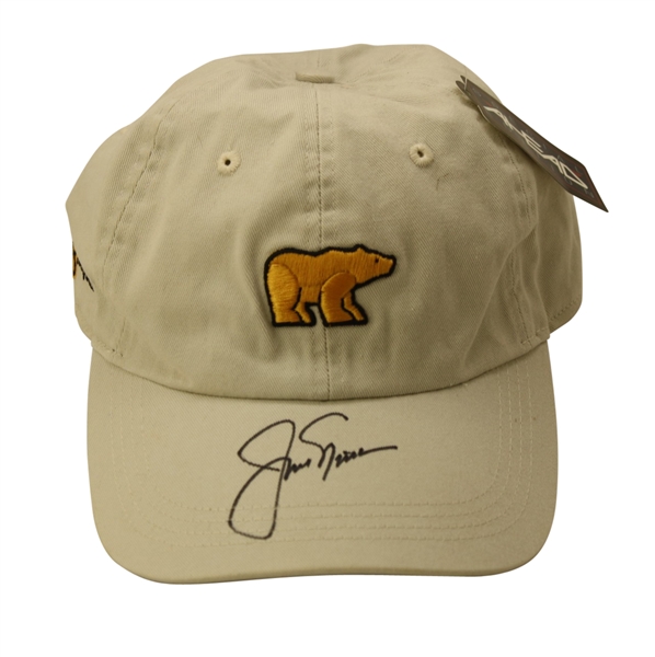Jack Nicklaus Signed Golden Bear - 18 Majors Hat JSA COA