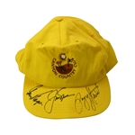 Stewart,  Nicklaus, and Player Signed Canyon Country Club Hat JSA COA