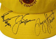 Stewart,  Nicklaus, and Player Signed Canyon Country Club Hat JSA COA