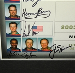 2003 President's Cup Poster Signed by Both Teams - 28 Signatures JSA COA