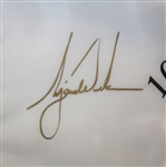 Tiger Woods Signed Ltd Ed 100th US Open at Pebble Beach Flag UDA 415/500 #BAJ09881