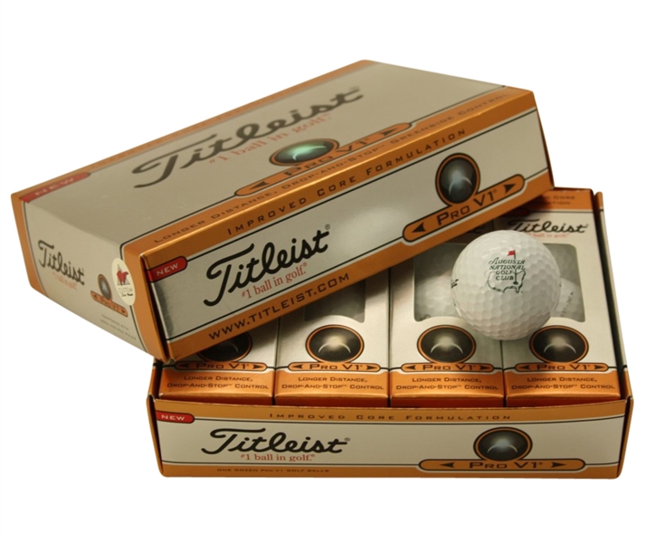 Augusta National Golf Club Dozen Member Golf Balls
