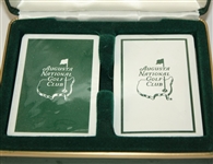 Augusta National Kem Card Set inside Leather Casing
