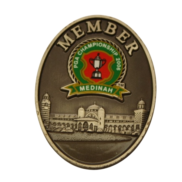 2006 Medinah Member PGA Championship Pin - Tiger Win