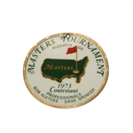 1973 Masters Competitor Bag Tag - David Graham
