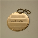 1981 Masters Competitor Bag Tag - Graham