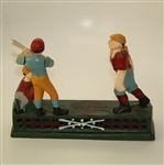 Replica Baseball Players Mechanized Bank