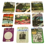 2000-2008 Masters Tournament Badges
