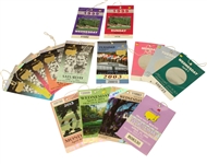 Lot of Paper Badges - Practice Round and Tournament Rounds - Includes Par 3 Days