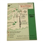 1964 Masters Tournament Spectator Guide - 1964 Masters Tournament Spectator Guide - Palmers 4th Masters Victory