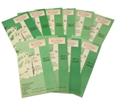 1980-1989 Masters Tournament Spectator Guides