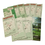 1990-1999 Masters Tournament Spectator Guides