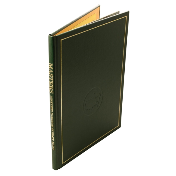 1978 Masters Tournament Annual - Gary Player Winner