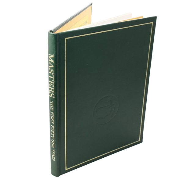 The First 41 Years - Masters Golf Book