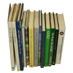 Lot of 13 Coffee Table Golf Books - Mark Brooks Collection