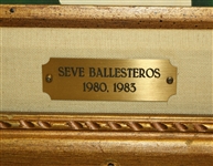 Seve Ballesteros Original Oil Painting Hung at Green Jacket Restaurant In Augusta