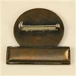 1980 US Senior Open Contestant Pin - USGA 1st Senior Championship Held - Bill Davis