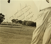 Sam Snead Signed 8x10 B&W Wilson Advisory Staff Photo - Framed JSA COA