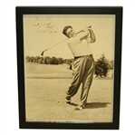 Ed Porky Oliver Signed Wilson Advisory 8x10 Photo - Deceased 1961 JSA COA