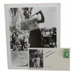 Ralph Guldahl Signed Cachet F.D.C. 1981 with Photo JSA COA
