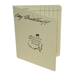 Cary Middlecoff (1955 Champion) Signed Augusta National Masters Scorecard JSA COA