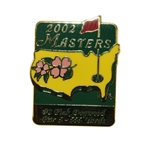 2002 Masters Commemorative Pin - Tigers 3rd Masters Victory