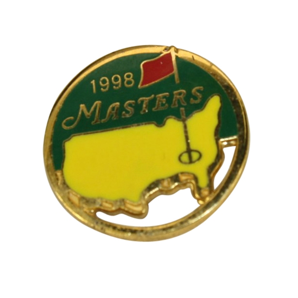1998 Masters Commemorative Pin - OMeara Victory