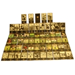 GSV Card Set Through Faldo in 1996 - 1978 Missing