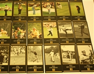 GSV Card Set Through Faldo in 1996 - 1978 Missing
