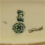Small Royal Doulton Ceramic Bud Vase “Is a caddie always necessary?”
