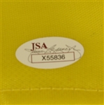 Tiger Woods Center Signed Masters Embroidered 2001 Flag - Tiger Slam (4) JSA #X55836