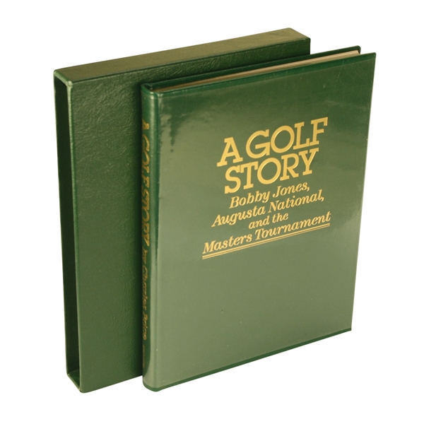 A Golf Story Bobby Jones Augusta National And The Masters - Special First Edition Mint  in Slipcase - Hord Hardin Note