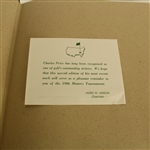 'A Golf Story Bobby Jones Augusta National And The Masters' - Special First Edition Mint  in Slipcase - Hord Hardin Note