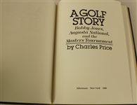 'A Golf Story Bobby Jones Augusta National And The Masters' - Special First Edition Mint  in Slipcase - Hord Hardin Note