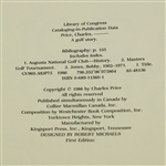 'A Golf Story Bobby Jones Augusta National And The Masters' - Special First Edition Mint  in Slipcase - Hord Hardin Note