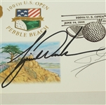 Tiger Woods Signed 100th U.S. Open Cachet From Pebble Beach Plus 2 Others JSA COA