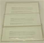 Tiger Woods Signed 100th U.S. Open Cachet From Pebble Beach Plus 2 Others JSA COA
