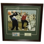 Jack Nicklaus 16x20 Framed British Open Display with 5lb RBS Note