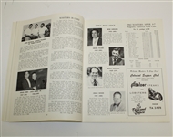 1964 Masters Week Souvenir Book-Arnold Palmer Wins 4th Title @Augusta