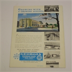 1964 Masters Week Souvenir Book-Arnold Palmer Wins 4th Title @Augusta