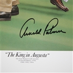 Arnold Palmer Signed Limited Edition 'The King In Augusta' Zuniga Print JSA #B76399